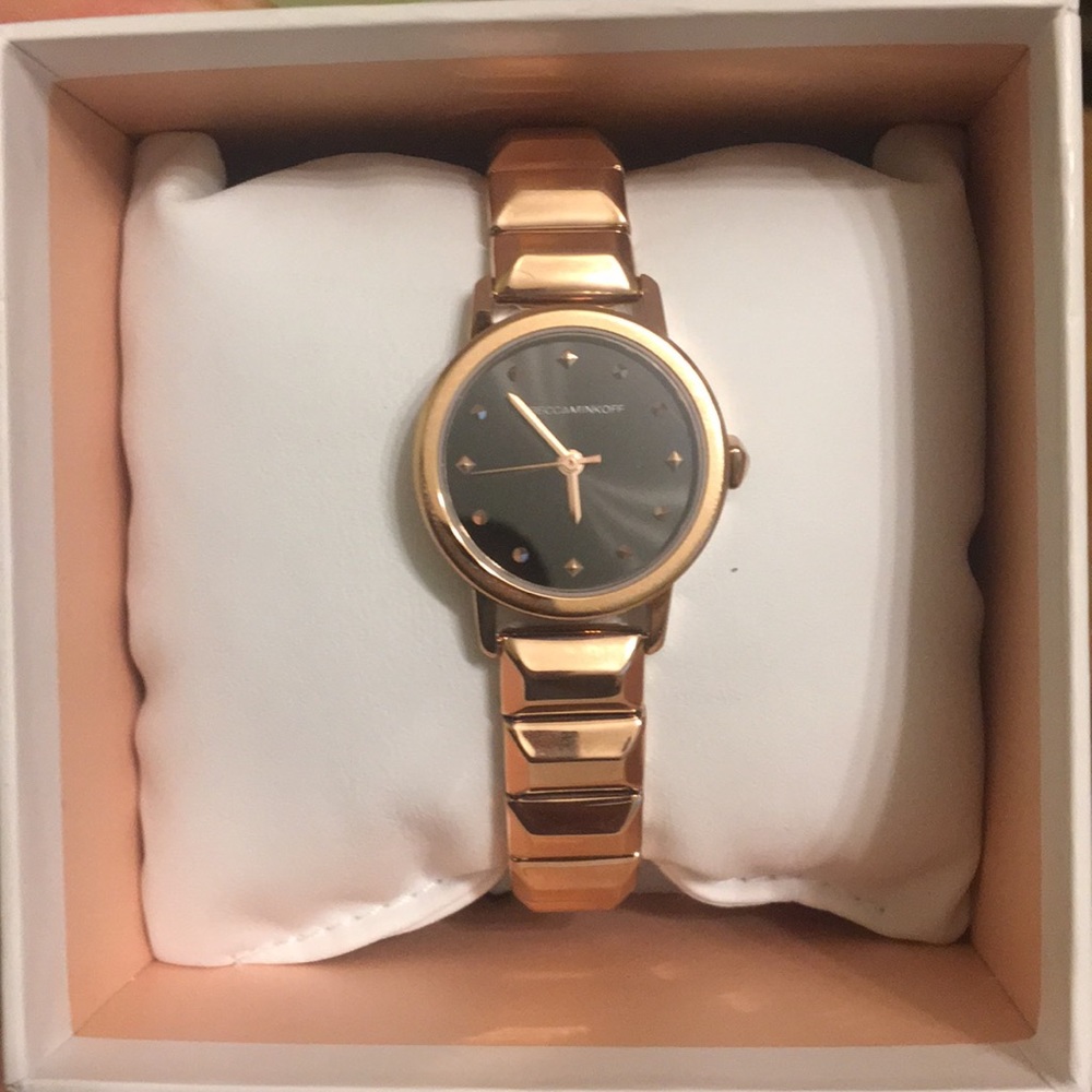 Rose gold Rebecca Minkoff watch! Never worn, NWT